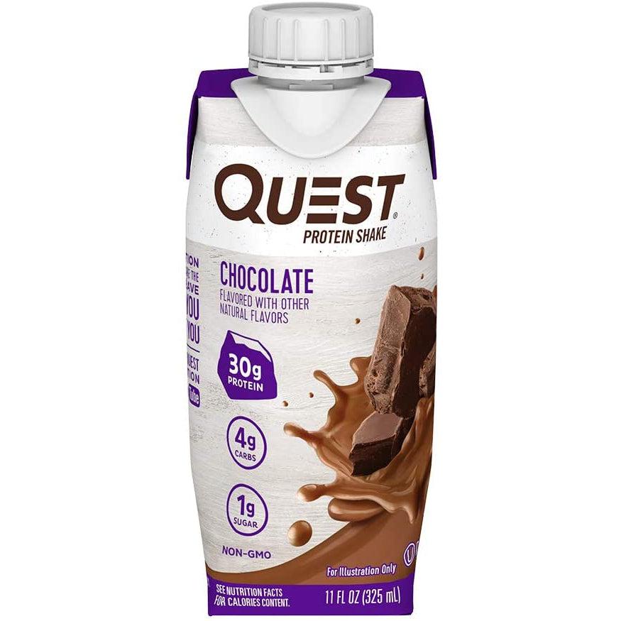 Quest Protein Shake RTD-Single (11 fl oz / 325 mL)-Chocolate-N101 Nutrition