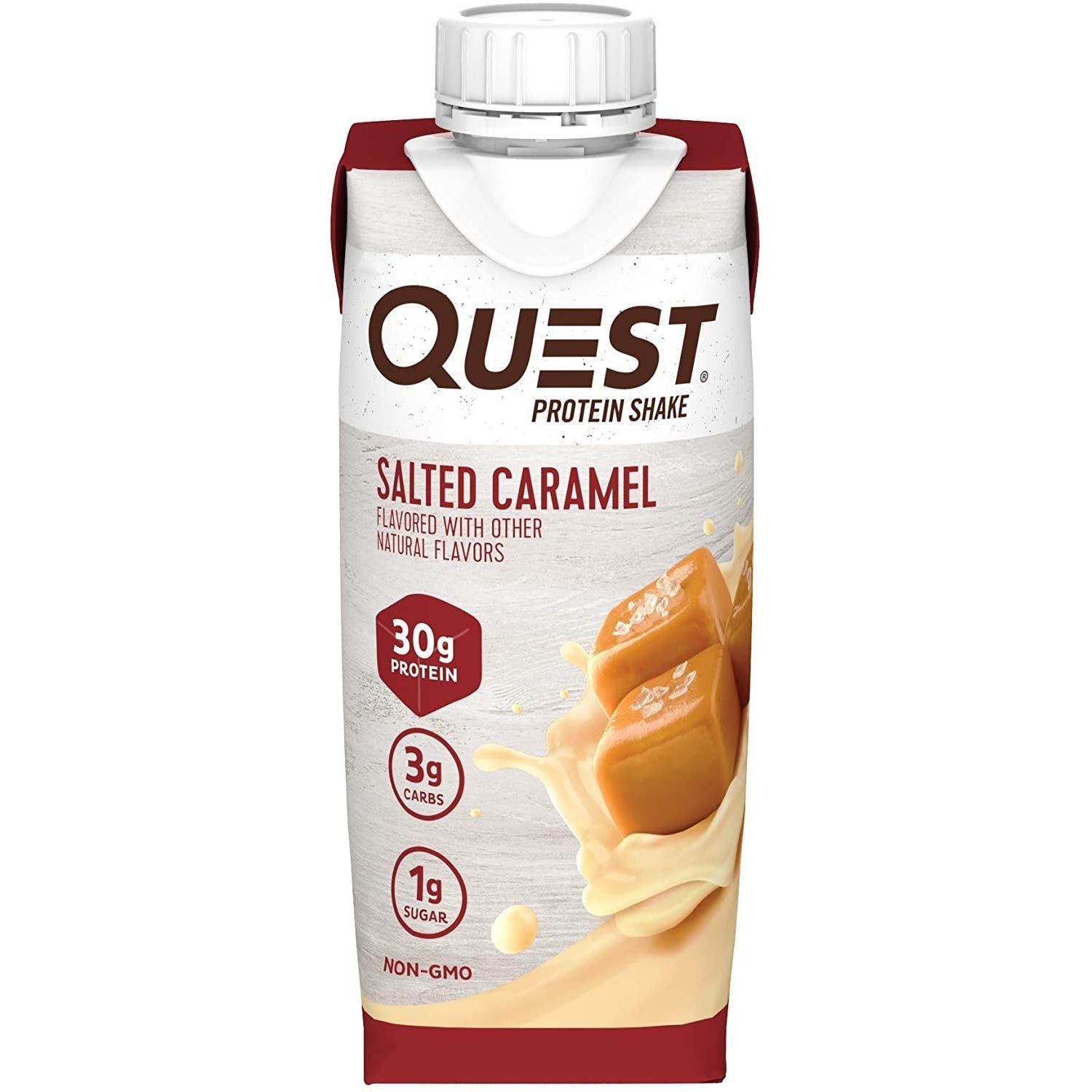 Quest Protein Shake RTD-Single (11 fl oz / 325 mL)-Salted Caramel-N101 Nutrition