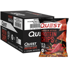 Quest Tortilla Style Protein Chips-Box (8 Bags)-Hot & Spicy-N101 Nutrition