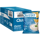 Quest Tortilla Style Protein Chips-Box (8 Bags)-Ranch-N101 Nutrition