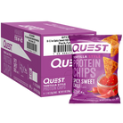 Quest Tortilla Style Protein Chips-Box (8 Bags)-Spicy Sweet Chili-N101 Nutrition