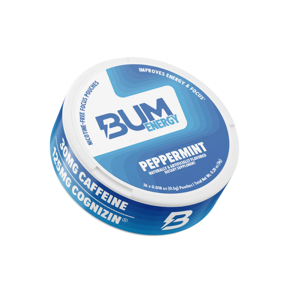 RAW Nutrition BUM Energy Pouches-1 pack (16 count)-Peppermint-N101 Nutrition