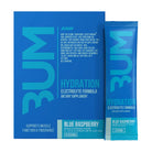 RAW Nutrition BUM Hydration Electrolyte Formula-20 stick packs-Blue Raspberry-N101 Nutrition