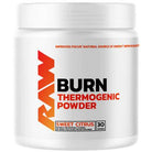 RAW Nutrition Burn Thermogenic Powder-30 servings-Sweet Citrus-N101 Nutrition