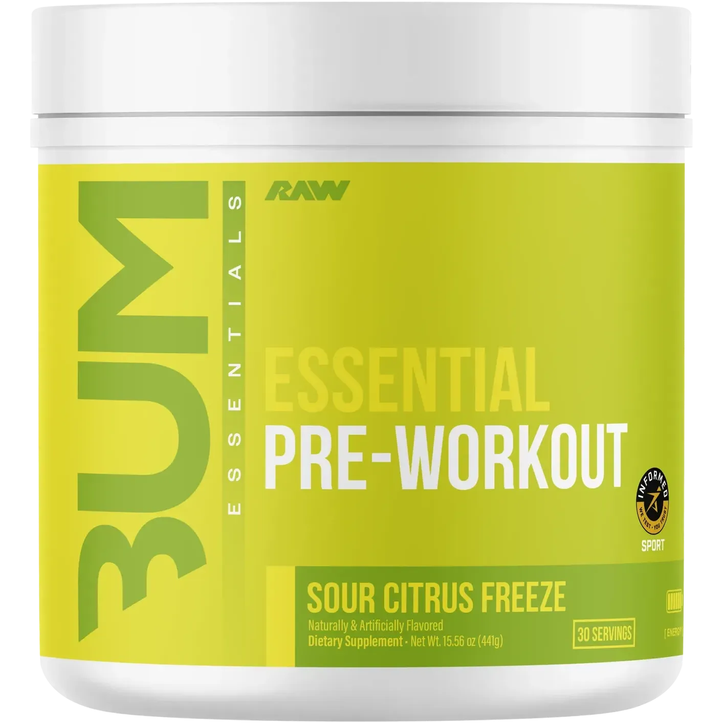 RAW Nutrition CBUM Essential Pre-Workout-N101 Nutrition