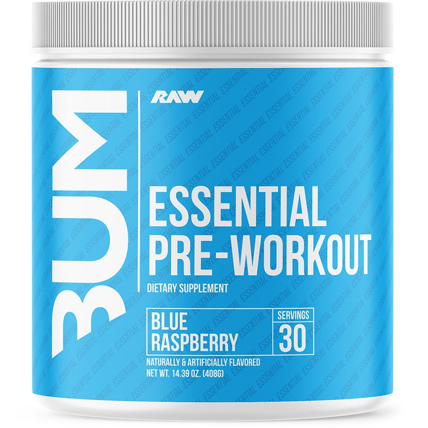 RAW Nutrition CBUM Essential Pre-Workout-30 servings-Blue Raspberry-N101 Nutrition