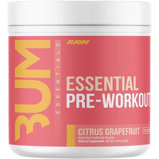RAW Nutrition CBUM Essential Pre-Workout-30 servings-Citrus Grapefruit-N101 Nutrition