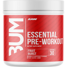 RAW Nutrition CBUM Essential Pre-Workout-30 servings-Fruit Burst-N101 Nutrition