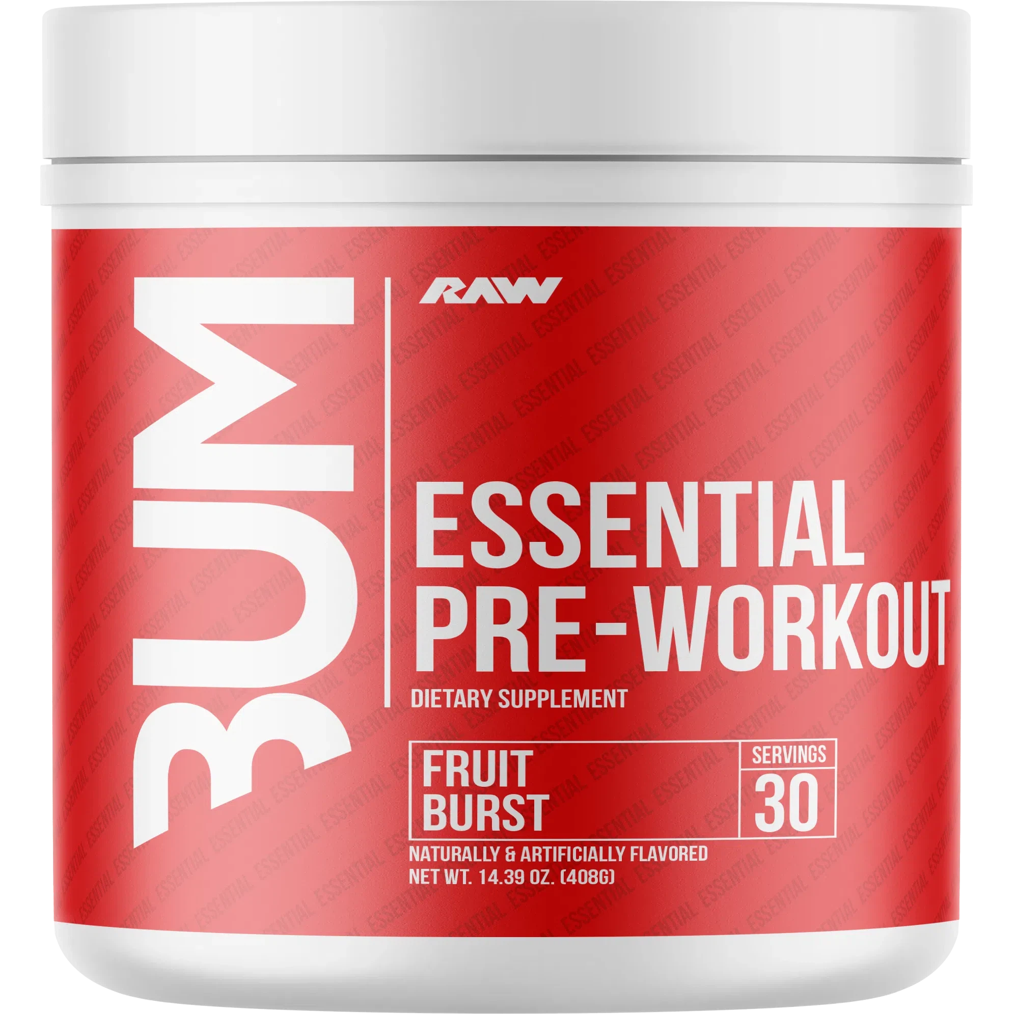 RAW Nutrition CBUM Essential Pre-Workout-30 servings-Fruit Burst-N101 Nutrition