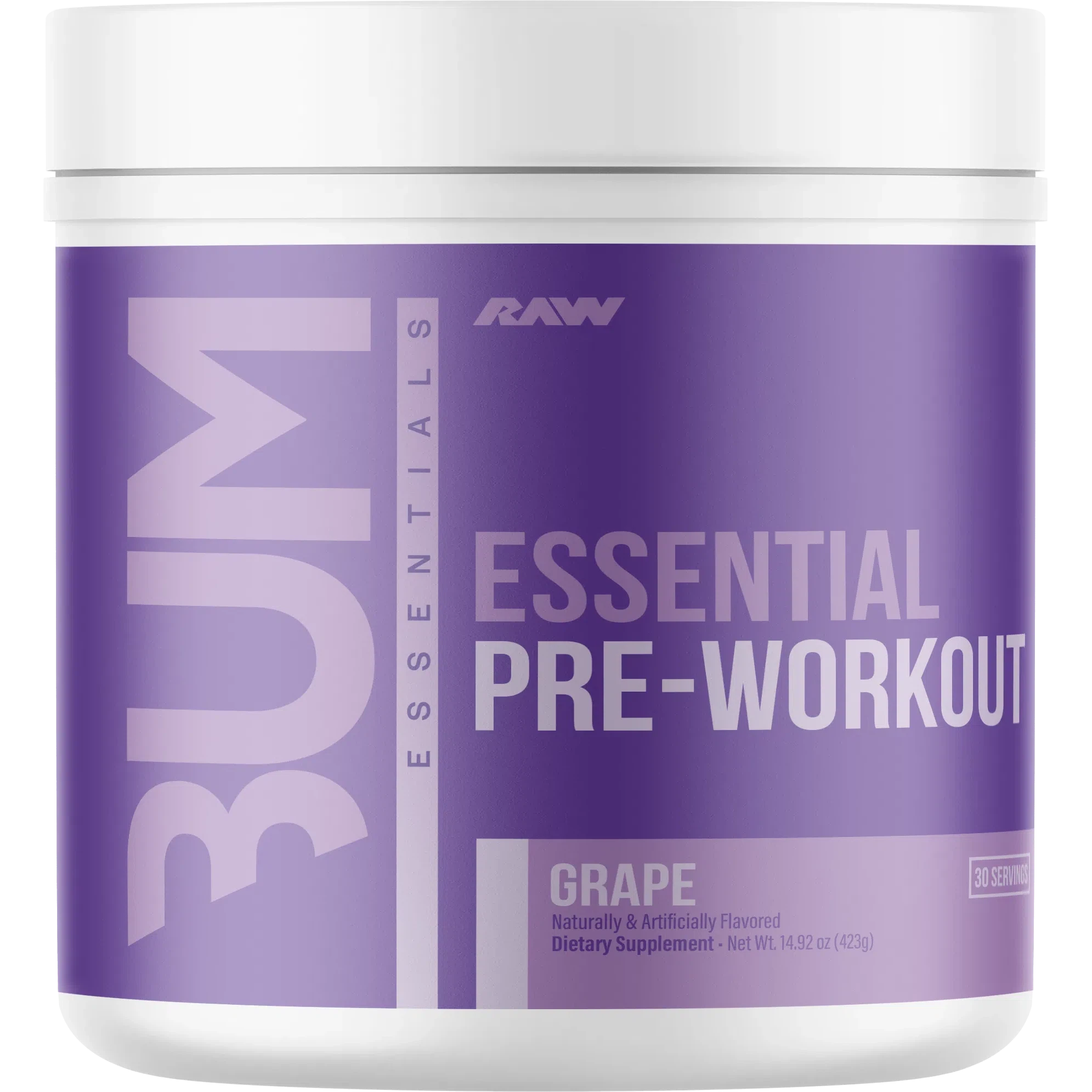 RAW Nutrition CBUM Essential Pre-Workout-30 servings-Grape-N101 Nutrition