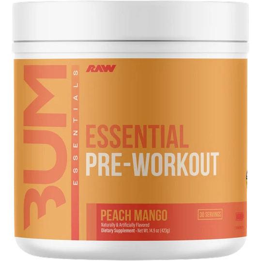 RAW Nutrition CBUM Essential Pre-Workout-30 servings-Peach Mango-N101 Nutrition