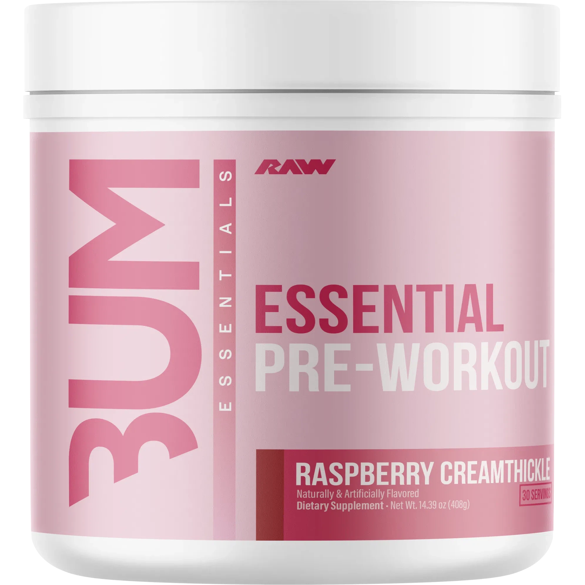 RAW Nutrition CBUM Essential Pre-Workout-30 servings-Raspberry Creamthickle-N101 Nutrition