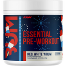 RAW Nutrition CBUM Essential Pre-Workout-30 servings-Red, White 'N BUM-N101 Nutrition