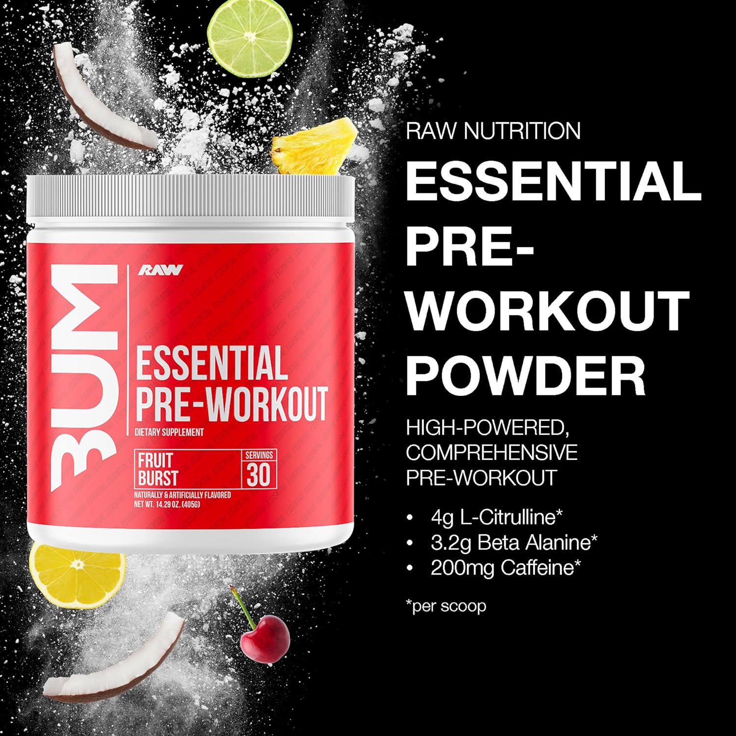 RAW Nutrition CBUM Essential Pre-Workout-N101 Nutrition