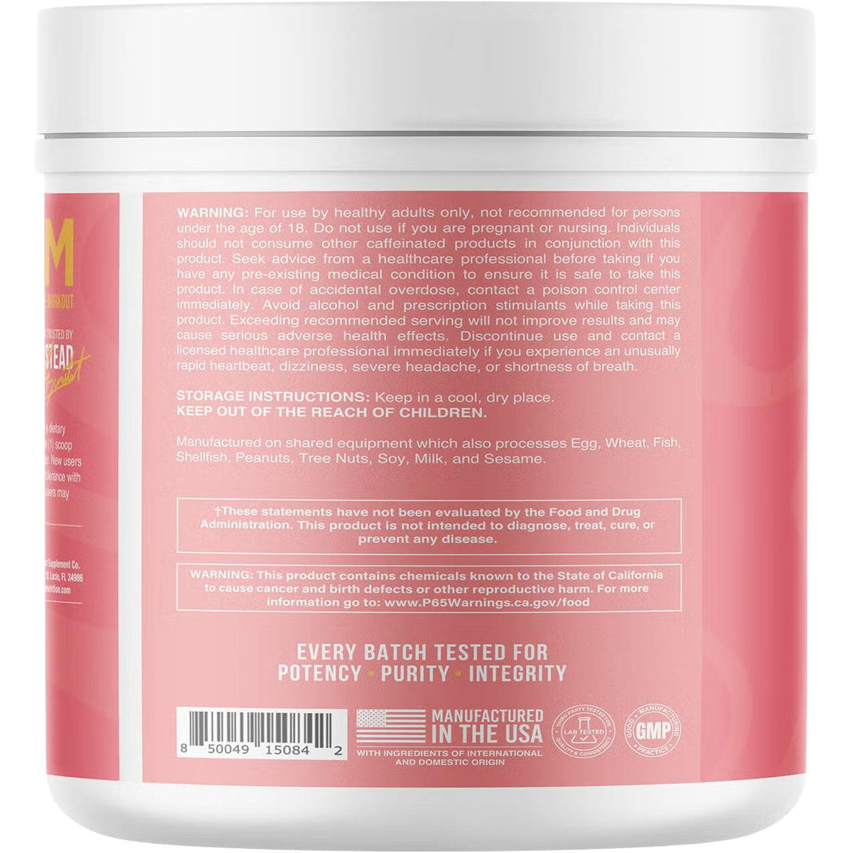 RAW Nutrition CBUM Essential Pre-Workout-N101 Nutrition