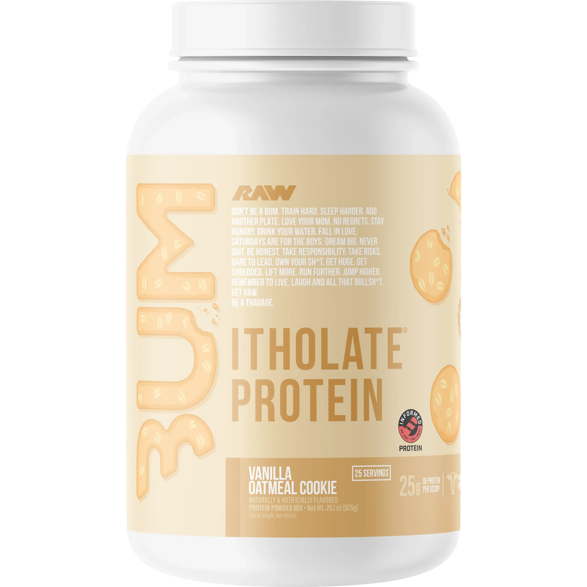 RAW Nutrition CBUM Itholate Protein-N101 Nutrition