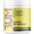 RAW Nutrition CBUM Thavage Pre-Workout-40/20 servings-Blackberry Lemonade-N101 Nutrition