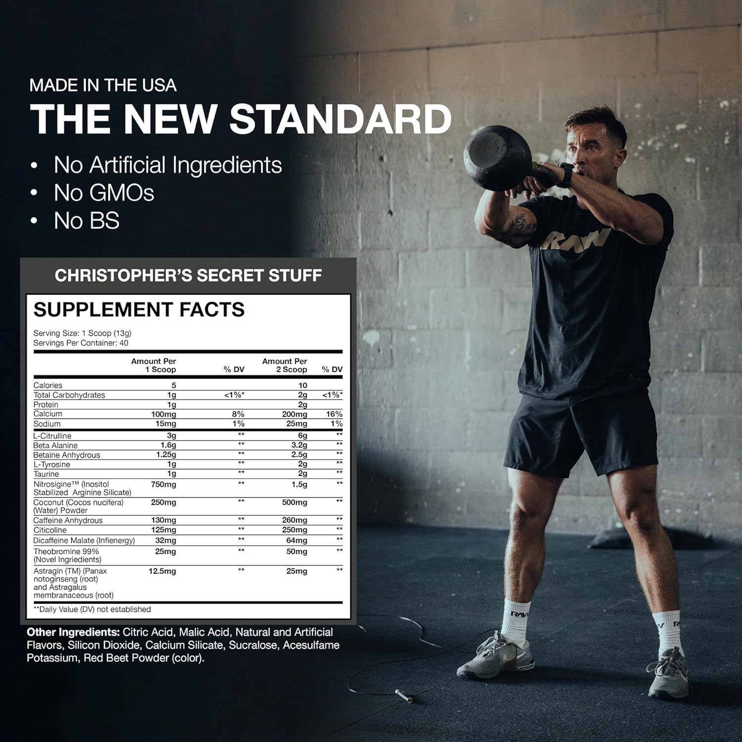 RAW Nutrition CBUM Thavage Pre-Workout-N101 Nutrition
