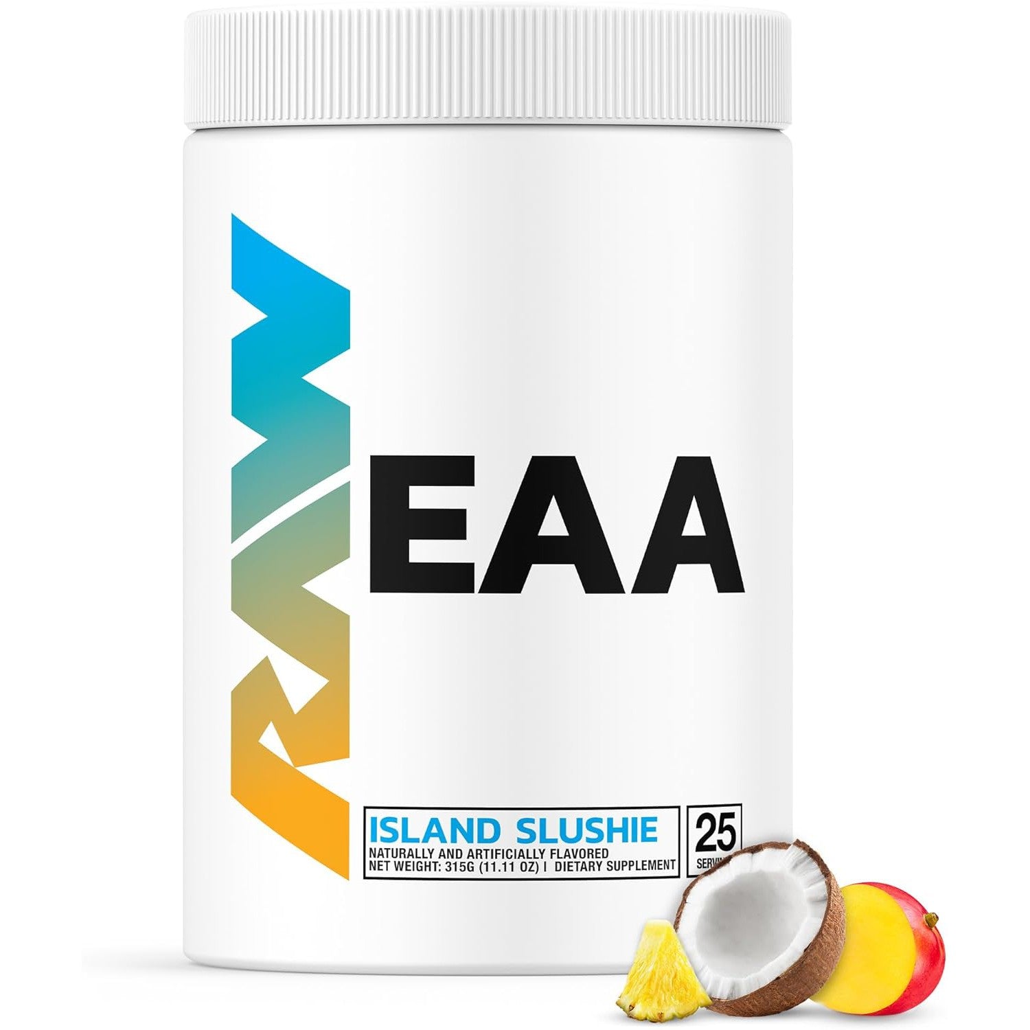 RAW Nutrition EAA-25 servings (300 g)-Island Slushie-N101 Nutrition