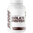 RAW Nutrition Grass-Fed Whey Isolate Protein-25 servings (2 lbs)-Dark Chocolate-N101 Nutrition