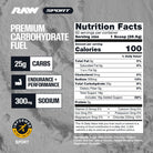 RAW Nutrition Premium Carbohydrate Fuel-N101 Nutrition
