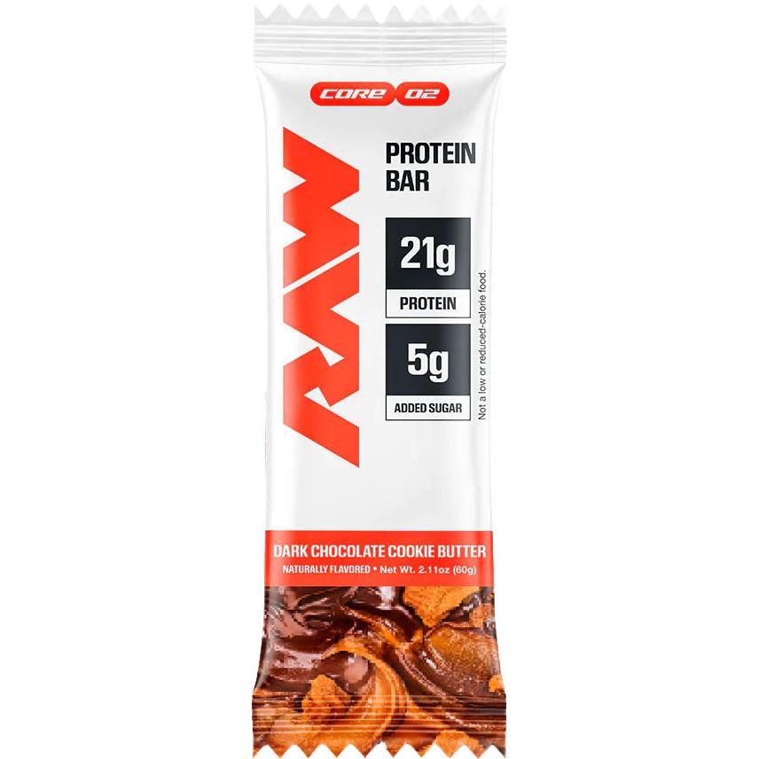 RAW Nutrition Protein Bars-Single Bar-Dark Chocolate Cookie Butter-N101 Nutrition