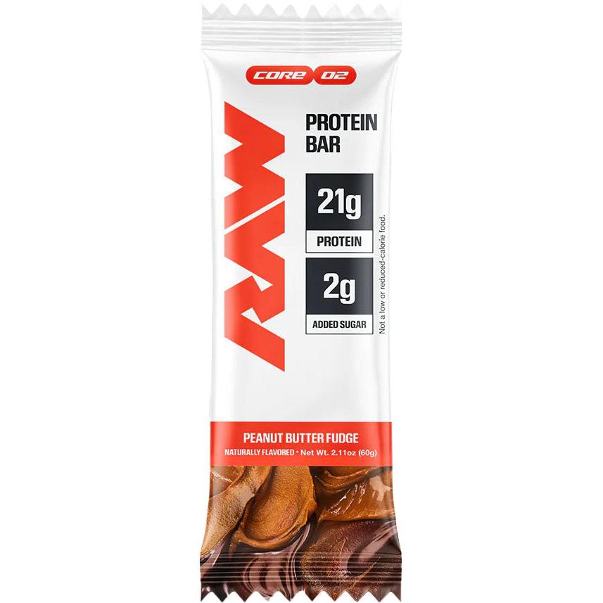 RAW Nutrition Protein Bars-Single Bar-Peanut Butter Fudge-N101 Nutrition