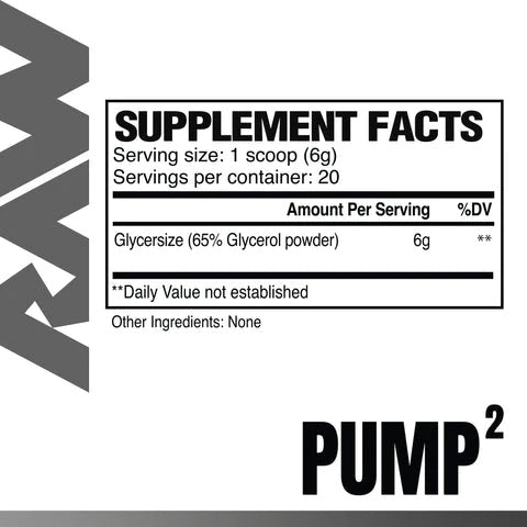 RAW Nutrition Pump2 Unflavored-N101 Nutrition