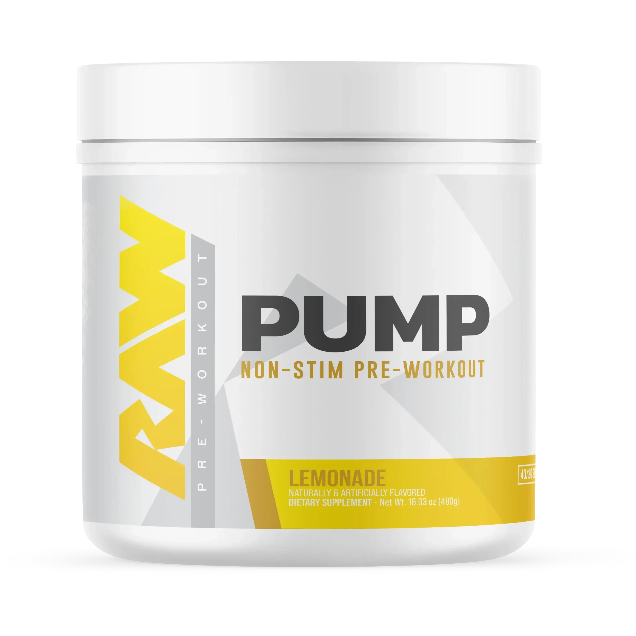 RAW Pump Non-Stim-N101 Nutrition