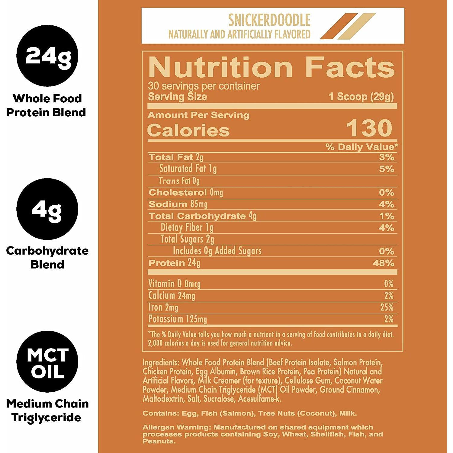 REDCON1 MRE Lite Whole Food Protein-N101 Nutrition