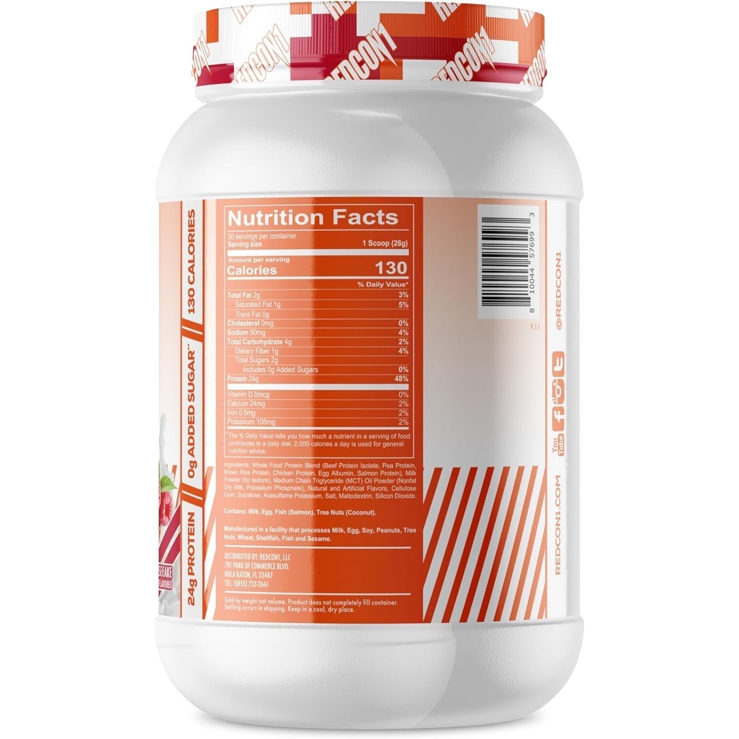 REDCON1 MRE Lite Whole Food Protein-N101 Nutrition