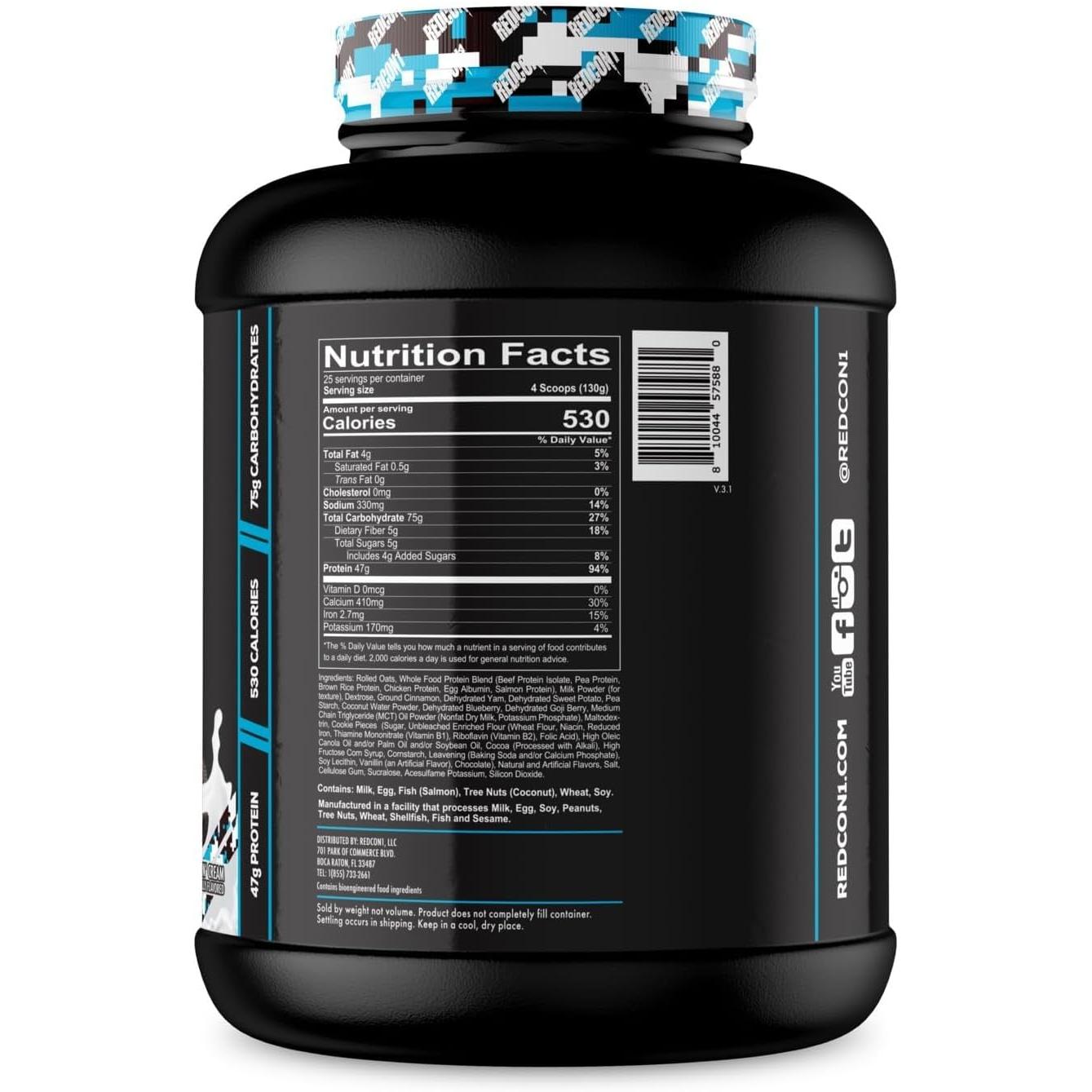 REDCON1 MRE Meal Replacement-N101 Nutrition