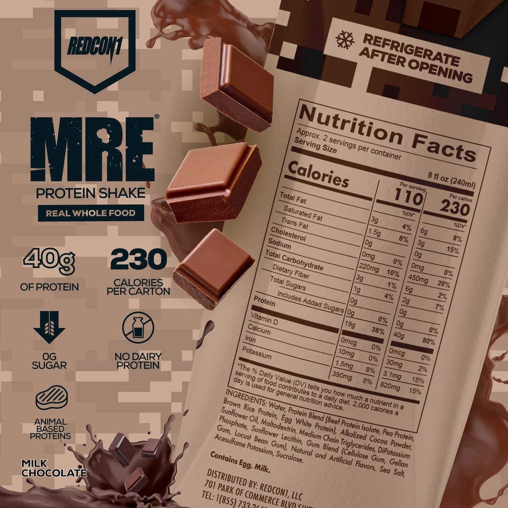 REDCON1 MRE RTD-N101 Nutrition