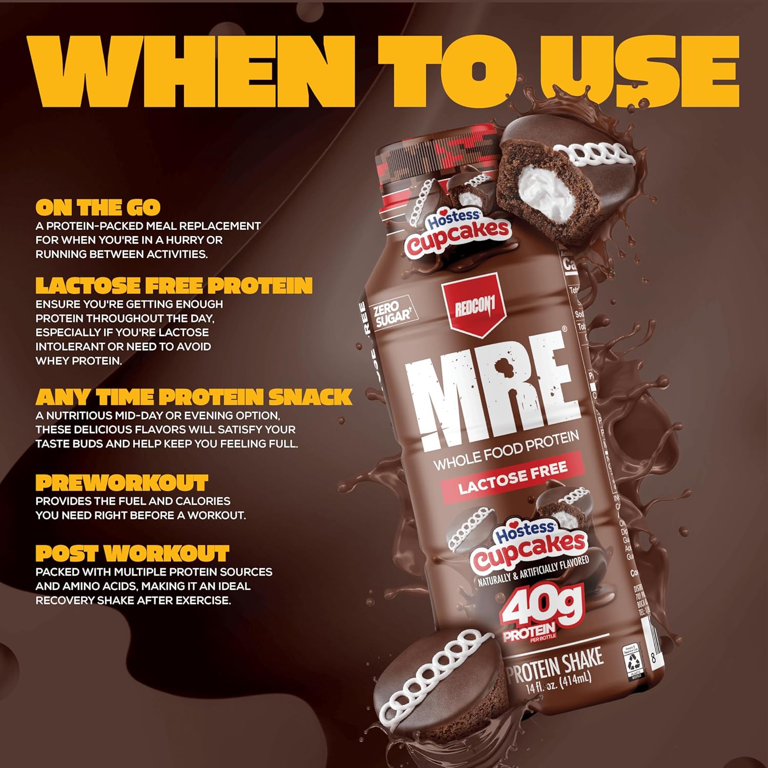 REDCON1 MRE Whole Food Protein RTD-N101 Nutrition