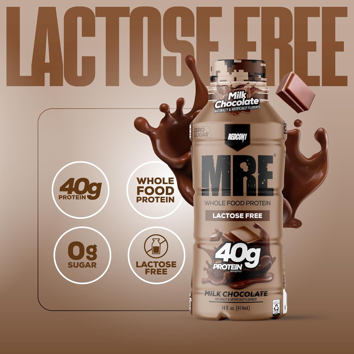REDCON1 MRE Whole Food Protein RTD-N101 Nutrition