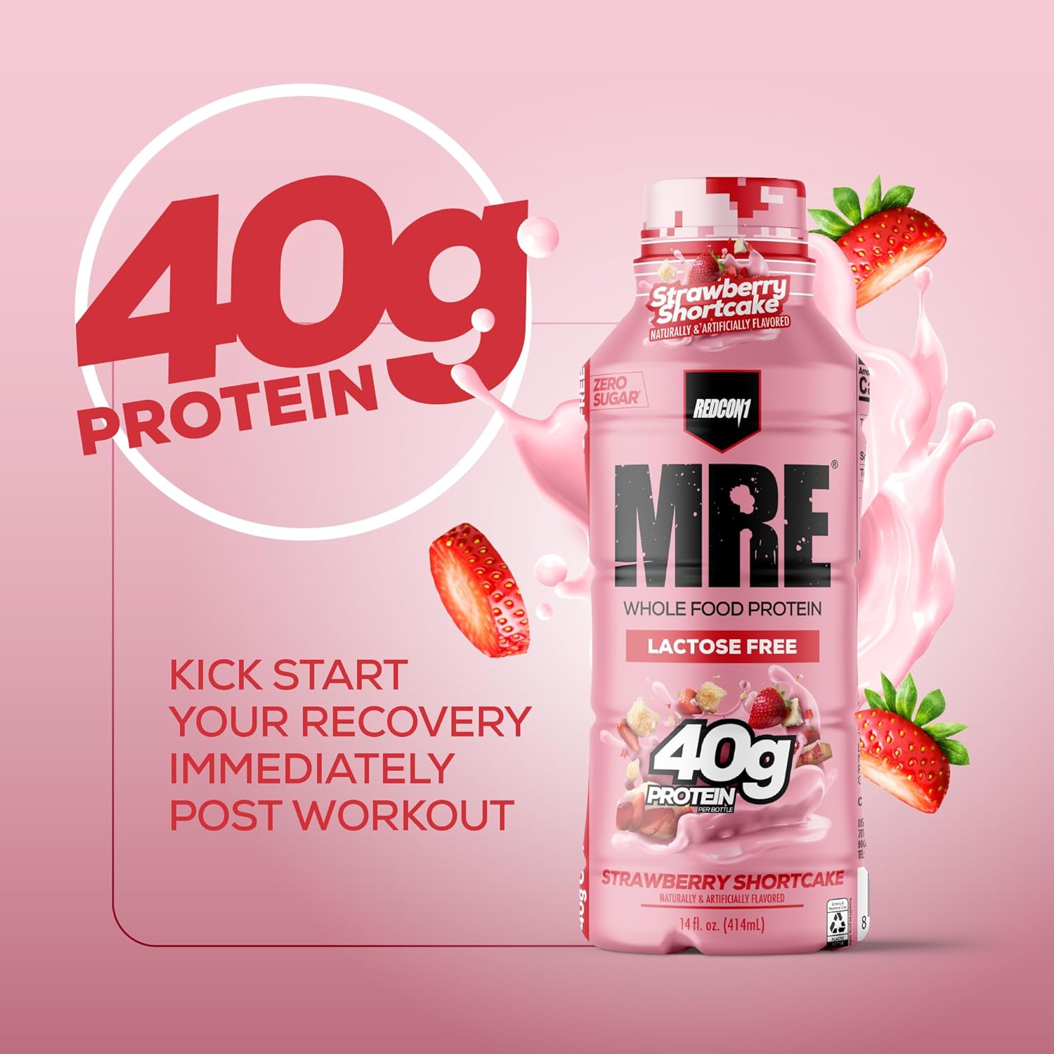 REDCON1 MRE Whole Food Protein RTD-N101 Nutrition