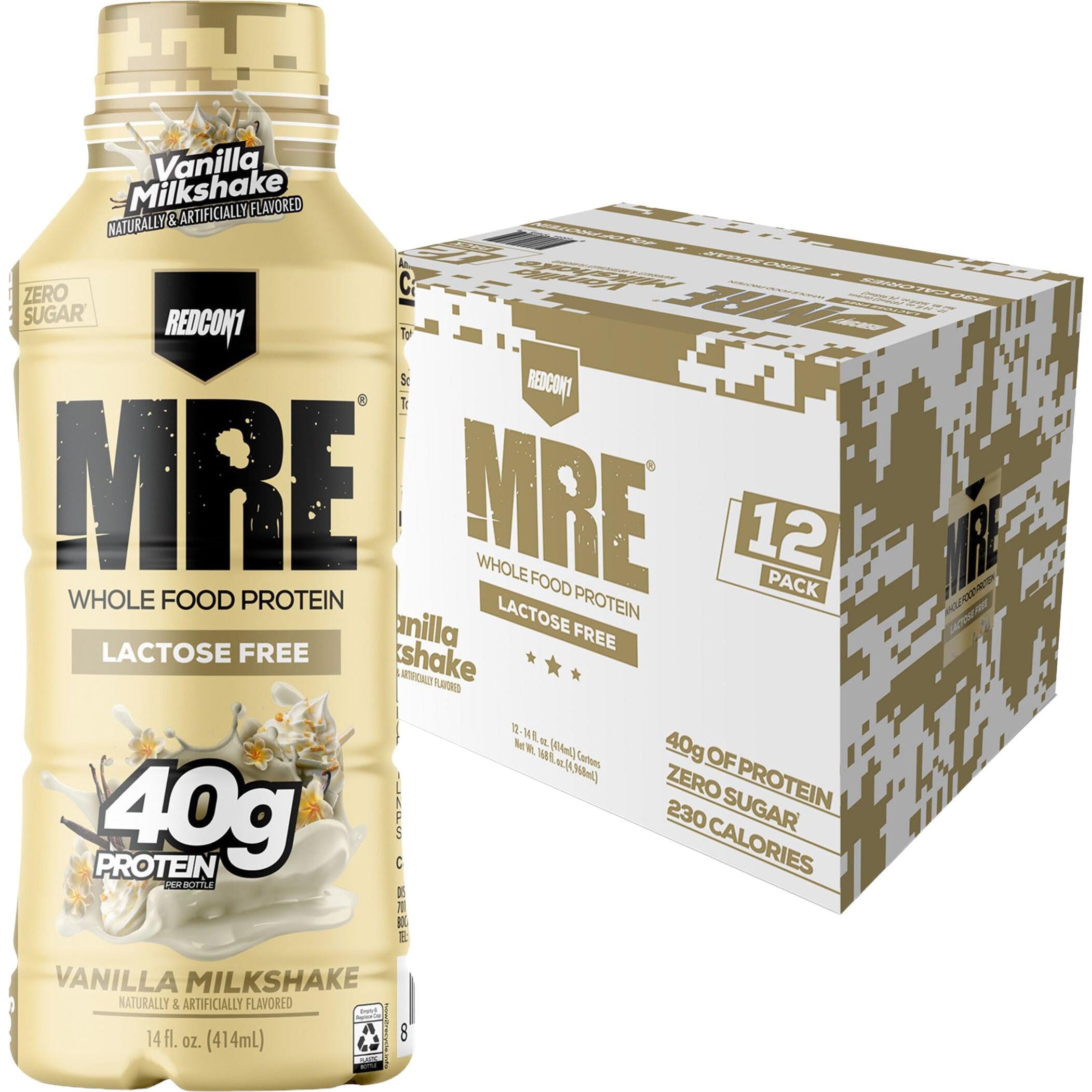 REDCON1 MRE Whole Food Protein RTD-N101 Nutrition
