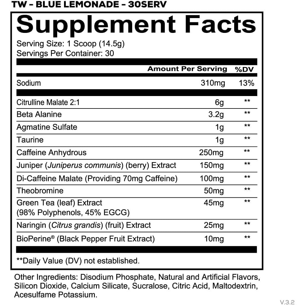 REDCON1 Total War Pre-Workout-N101 Nutrition