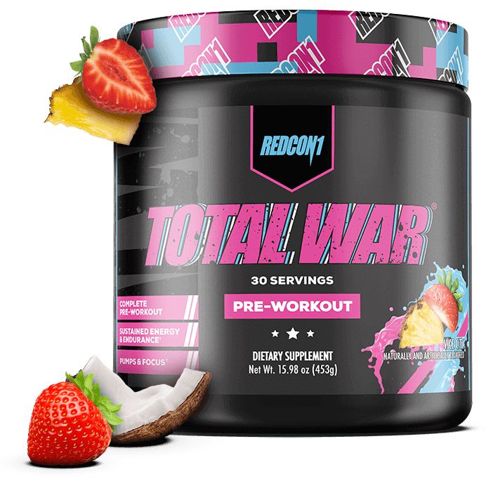 REDCON1 Total War Pre-Workout-30 servings-Vice City-N101 Nutrition