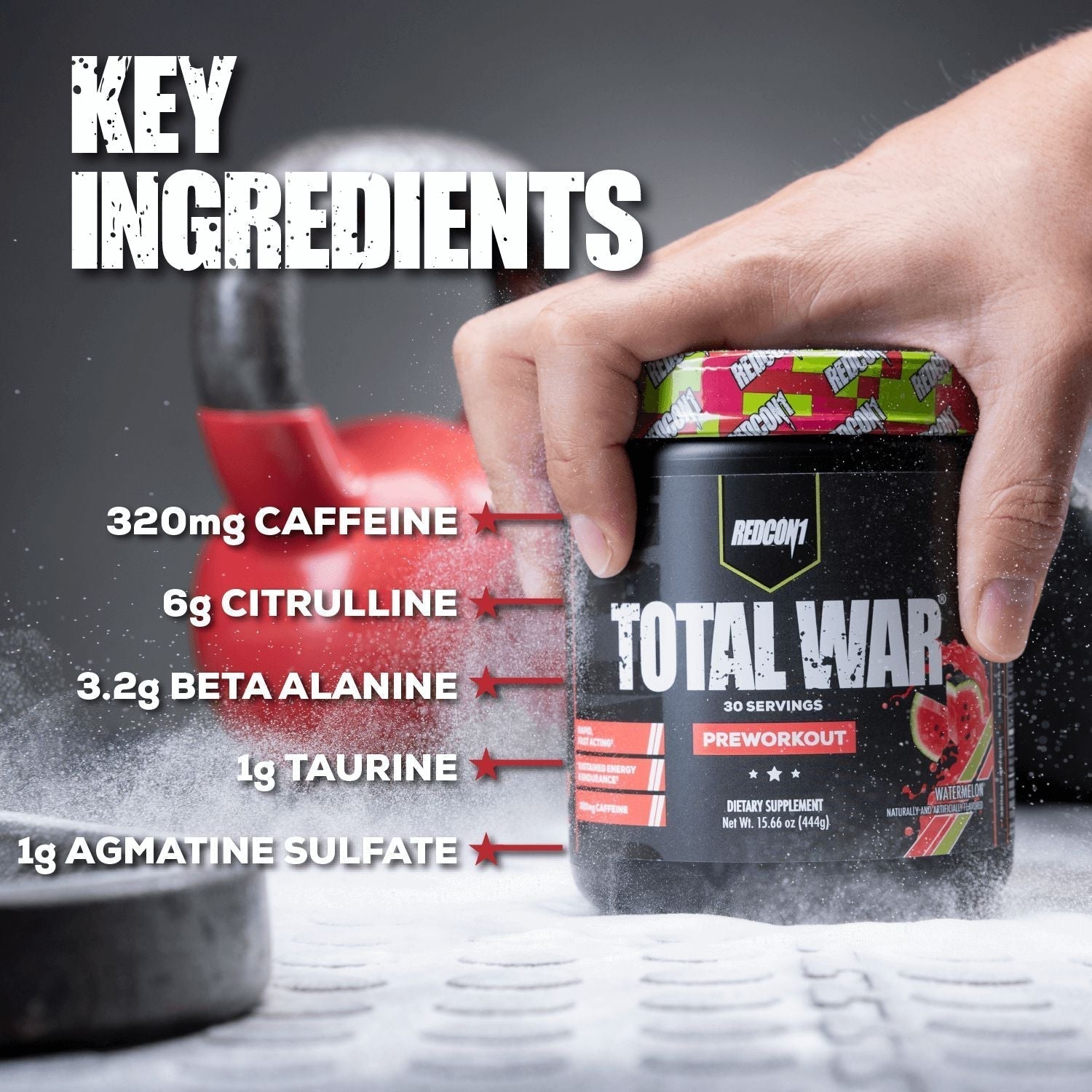 REDCON1 Total War Pre-Workout-N101 Nutrition