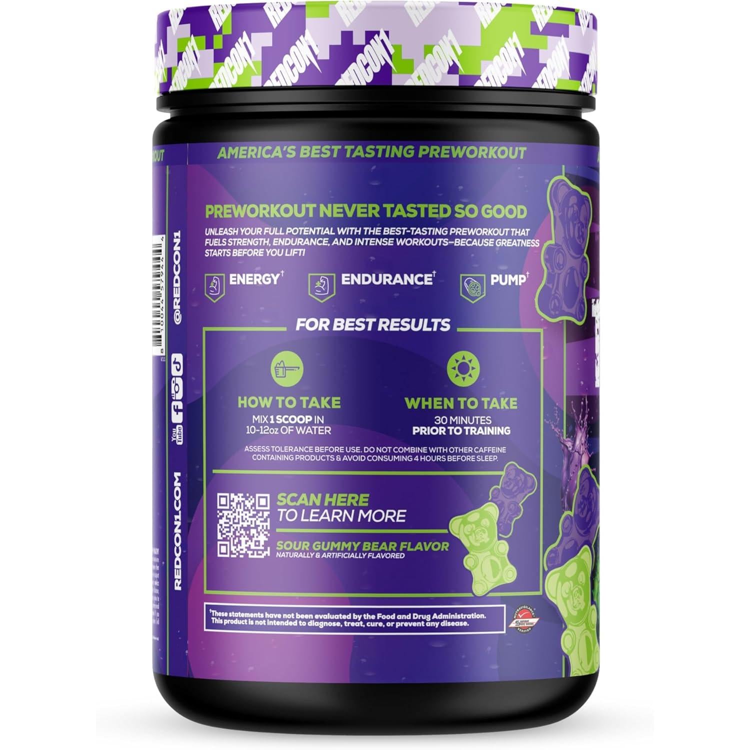 REDCON1 Total War Reloaded Preworkout-N101 Nutrition