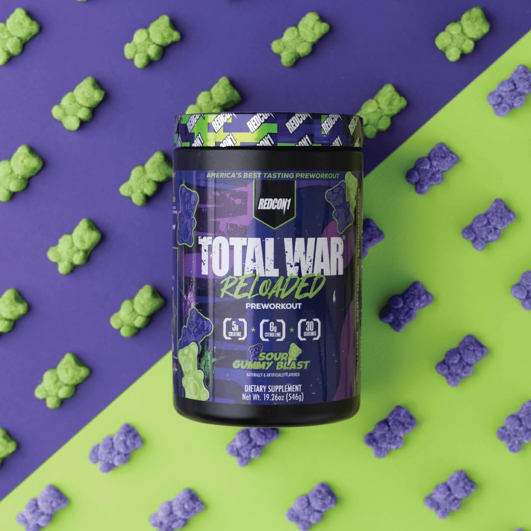 REDCON1 Total War Reloaded Preworkout-N101 Nutrition