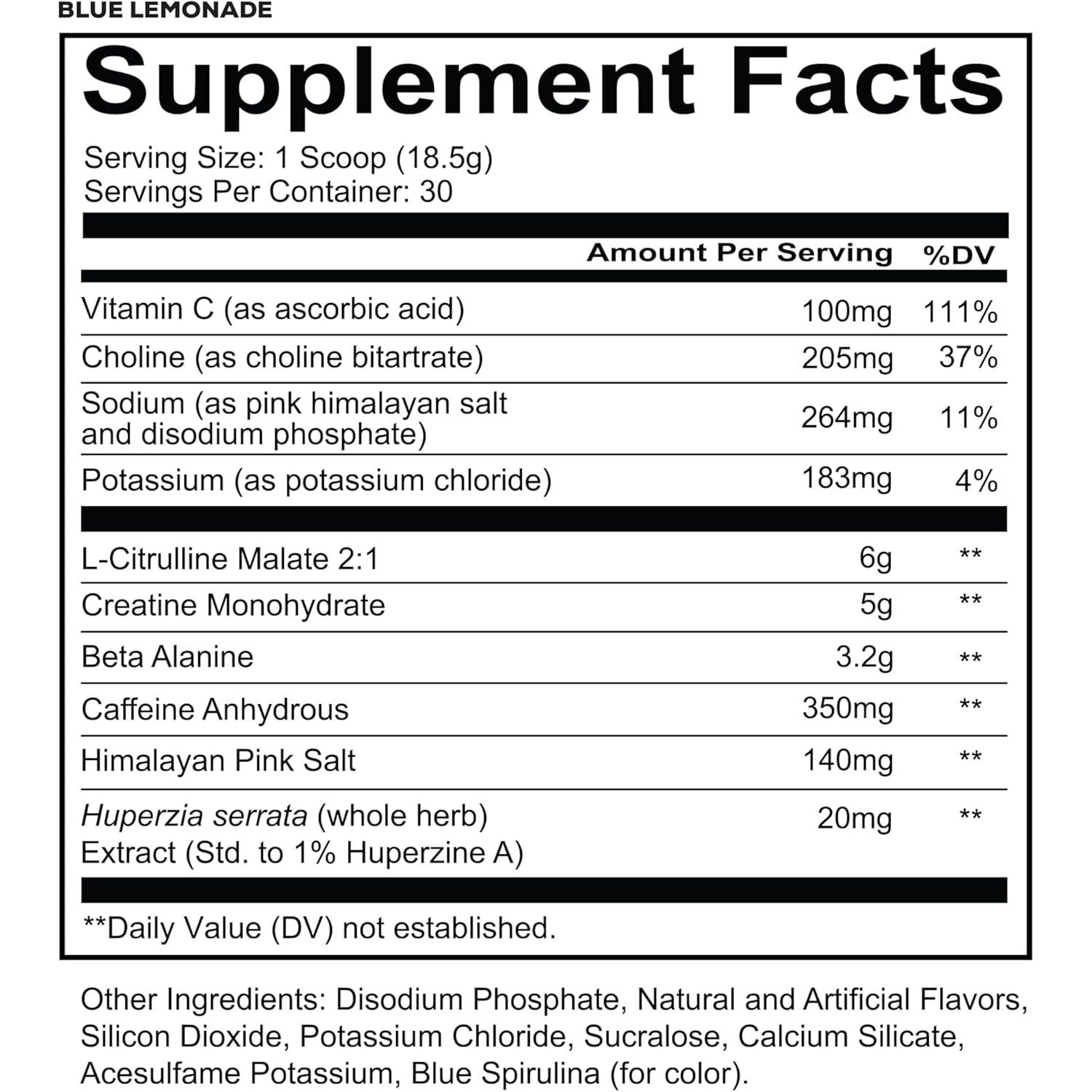 REDCON1 Total War Reloaded Preworkout-N101 Nutrition