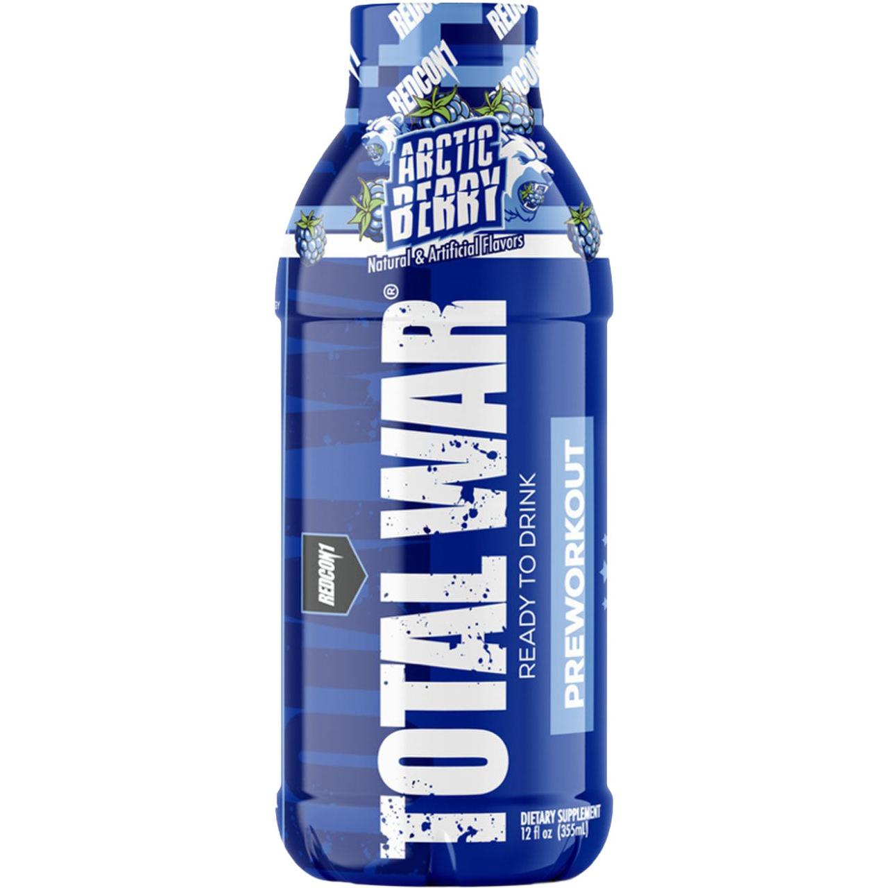 REDCON1 Total War RTD-Single (12 fl oz)-Arctic Berry-N101 Nutrition