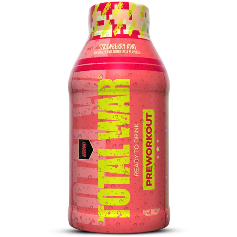 REDCON1 Total War RTD-Single (12 fl oz)-Strawberry Kiwi-N101 Nutrition