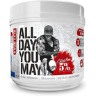 Rich Piana 5% Nutrition All Day You May 10:1:1 BCAA-30 servings-Blue Raspberry-N101 Nutrition