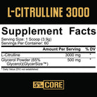 Rich Piana 5% Nutrition Core L-Citrulline 3000 w/ Glycerol-60 servings-N101 Nutrition