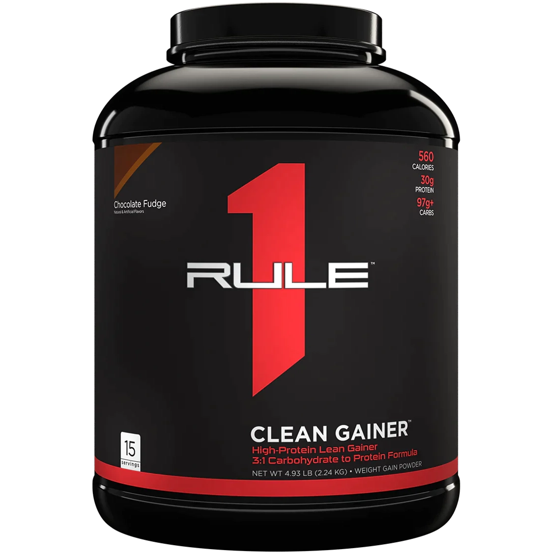 Rule 1 Clean Gainer-15 servings-Chocolate Fudge-N101 Nutrition