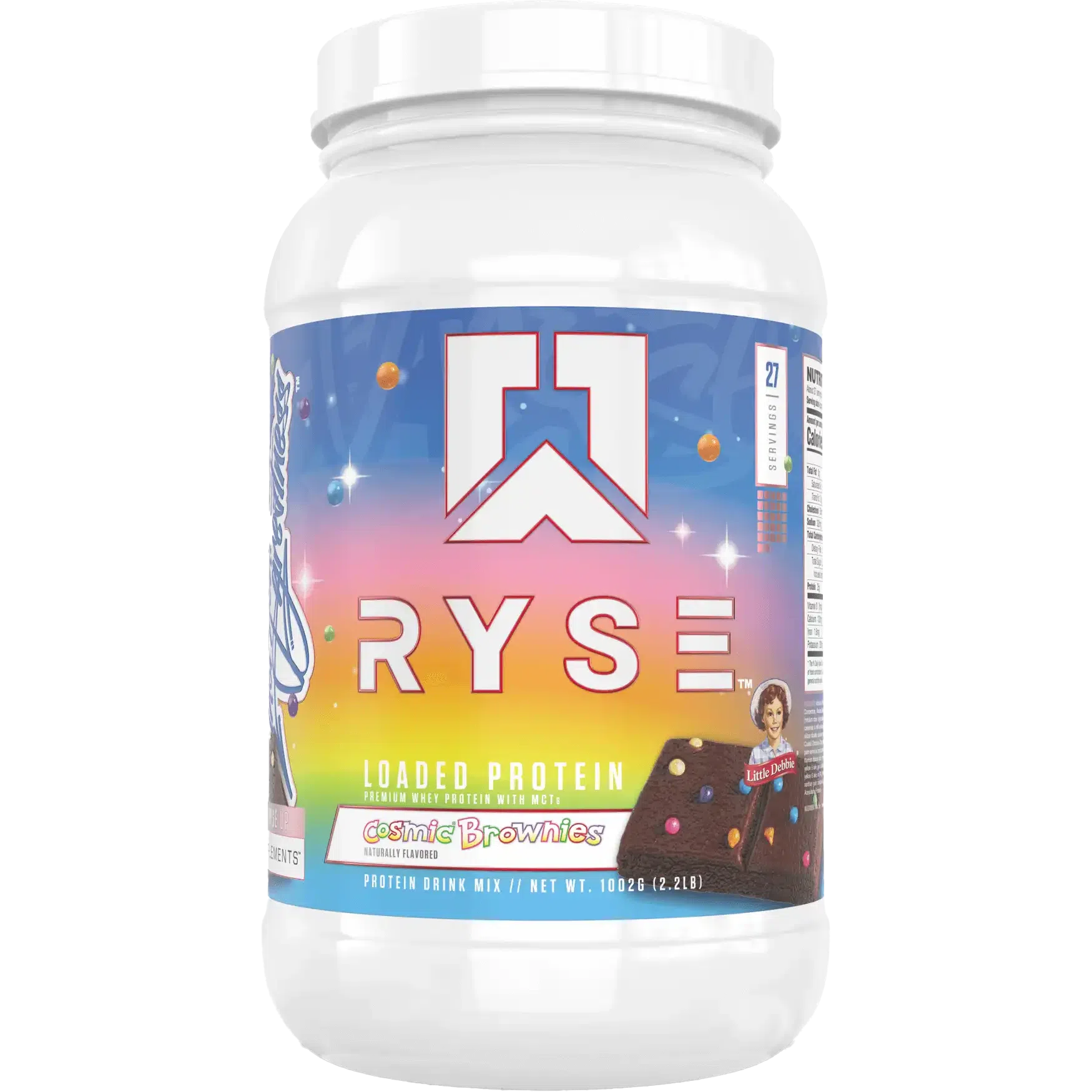 RYSE Loaded Protein-2 lbs (27 servings)-Little Debbie® Cosmic Brownies-N101 Nutrition