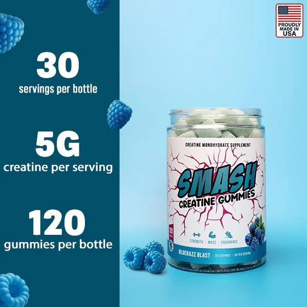 SMASH Creatine Gummies-N101 Nutrition